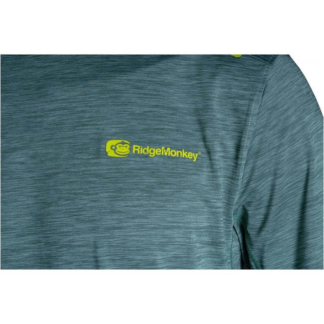 Tricou RidgeMonkey APEarel CoolTech T-Shirt Green Junior