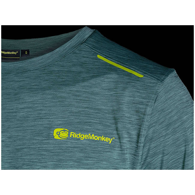 Tricou RidgeMonkey APEarel CoolTech T-Shirt Green