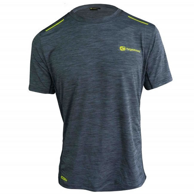 Tricou RidgeMonkey APEarel CoolTech T-Shirt Grey Junior