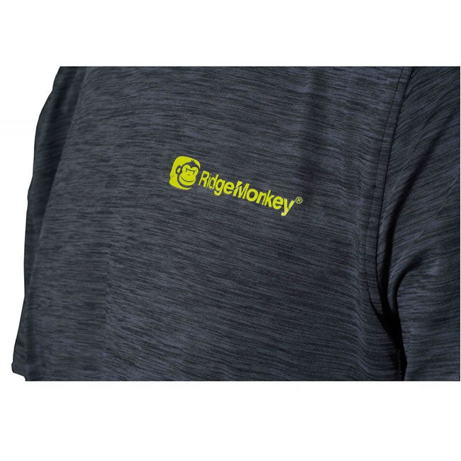 Tricou RidgeMonkey APEarel CoolTech T-Shirt Grey Junior