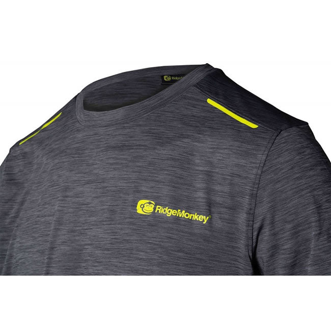 Tricou RidgeMonkey APEarel CoolTech T-Shirt Grey Junior