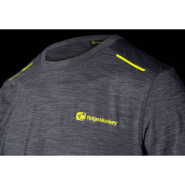 Tricou RidgeMonkey APEarel CoolTech T-Shirt Grey