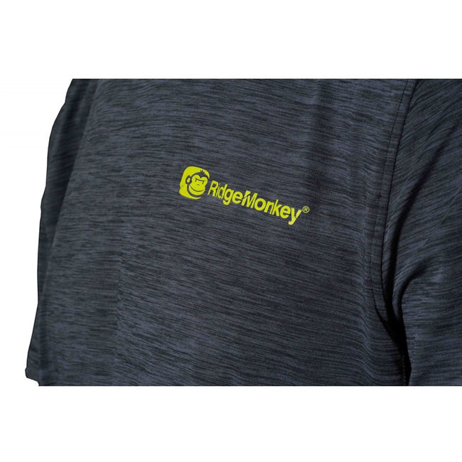 Tricou RidgeMonkey Junior APEarel CoolTech T-Shirt Gri
