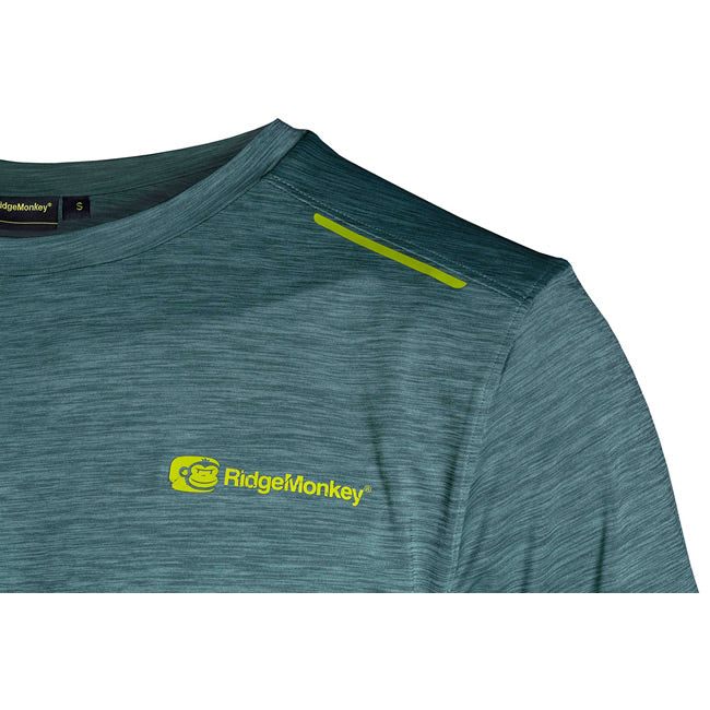 Tricou RidgeMonkey Junior APEarel CoolTech T-Shirt Verde