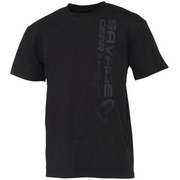 Tricou SAVAGE GEAR Vertical Logo Tee, Negru