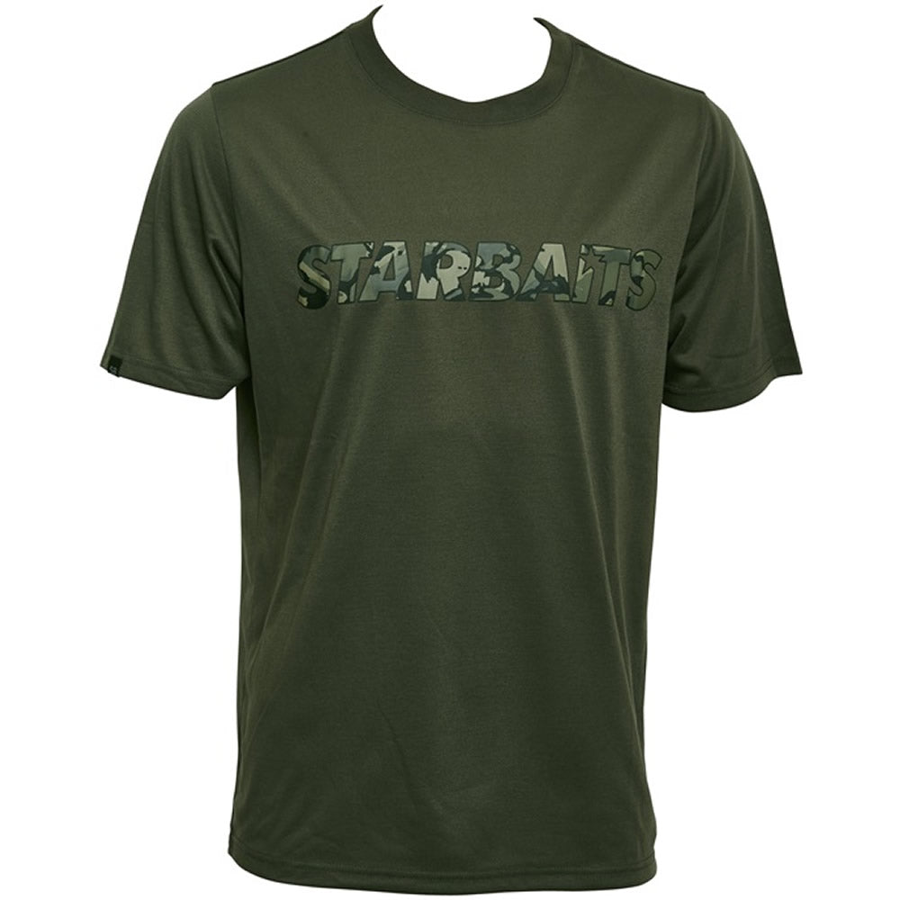 Tricou STARBAITS Green Camo