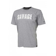 Tricou Savage Gear Simply Savage Light Grey