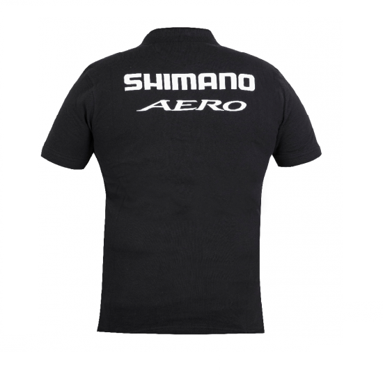 Tricou Shimano Aero polo 2XL Black