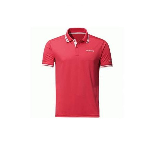 Tricou Shimano Polo Shirt Red