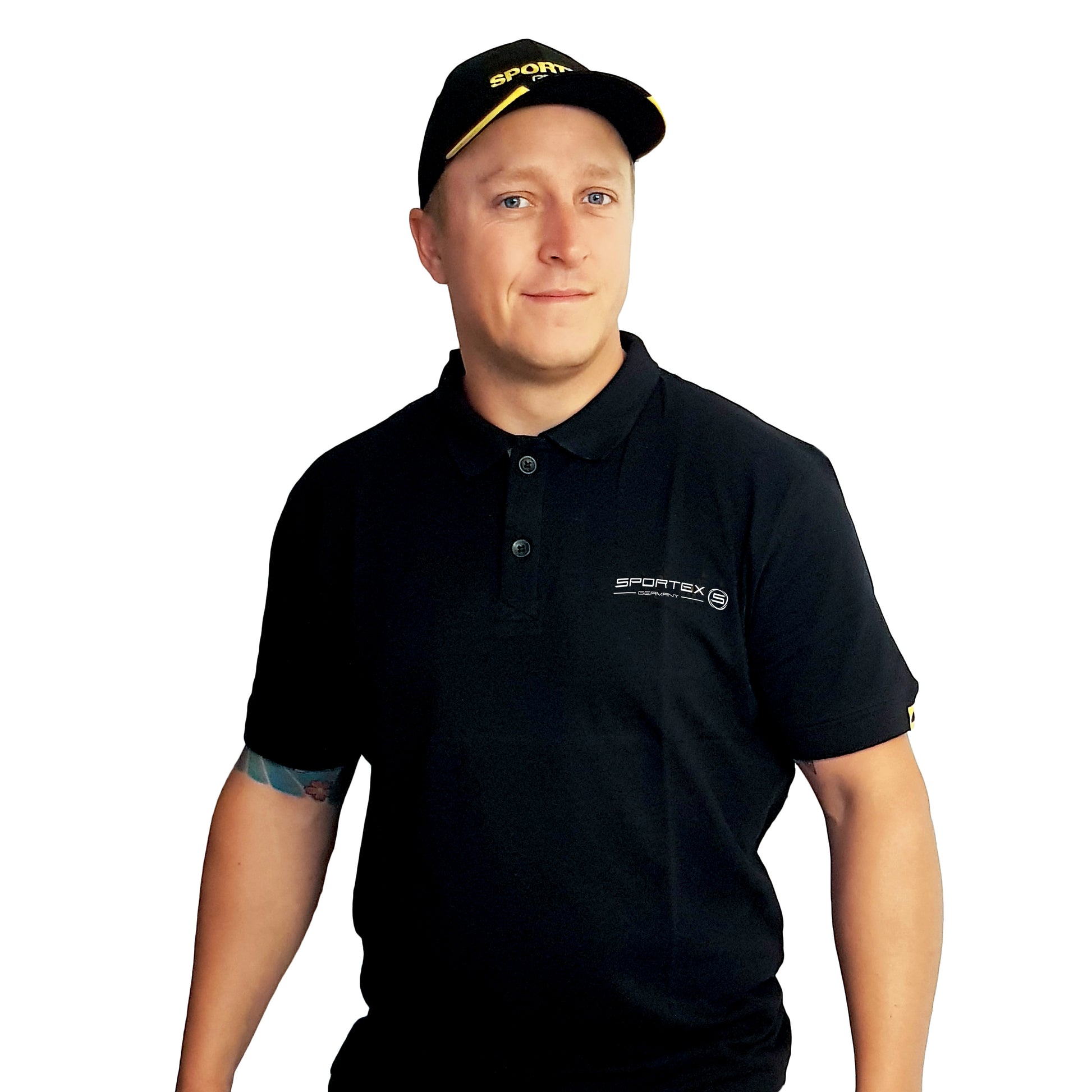 Tricou Sportex Polo Shirt Black