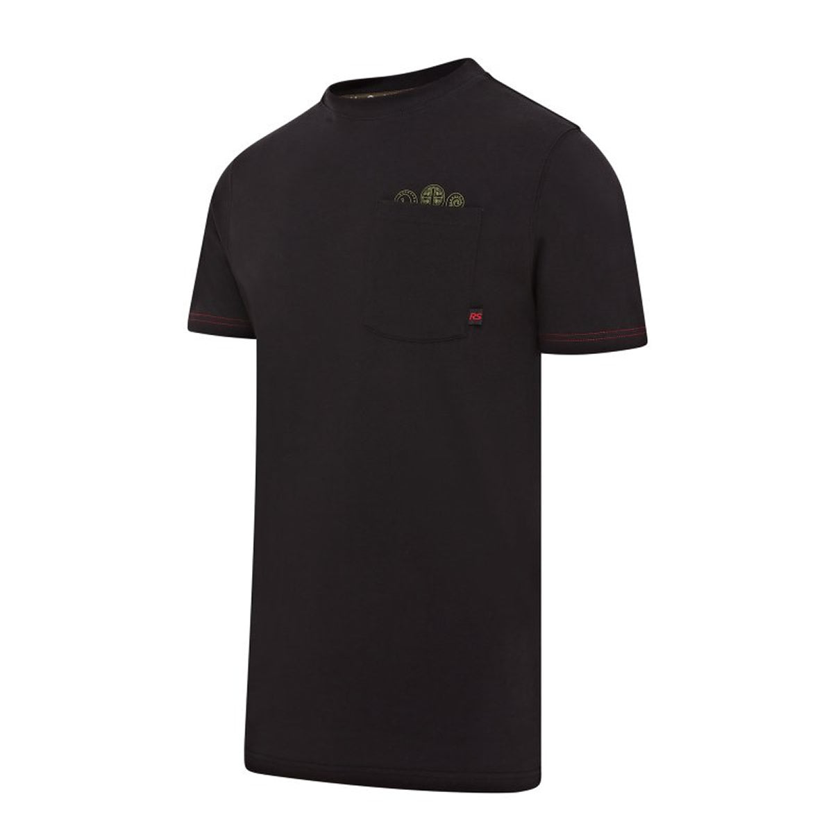 Tricou TRAKKER Octopus RS T-Shirt, Negru