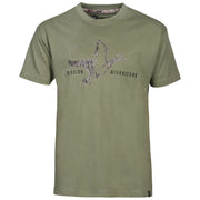 Tricou TREESCO Passion Migrateurs, Kaki, Marime M