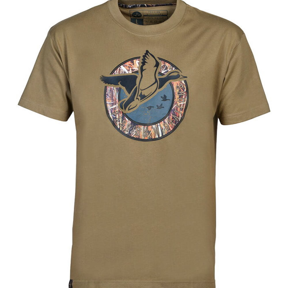 Tricou TREESCO Percussion Hutte, Bej