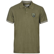 Tricou TREESCO Percussion Polo Embroidrered, Kaki