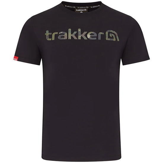 Tricou Trakker CR Logo T-Shirt Black Camo