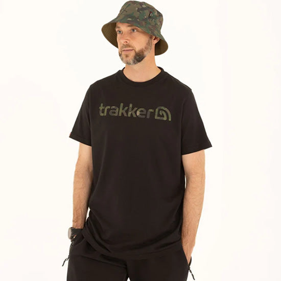 Tricou Trakker CR Logo T-Shirt Black Camo