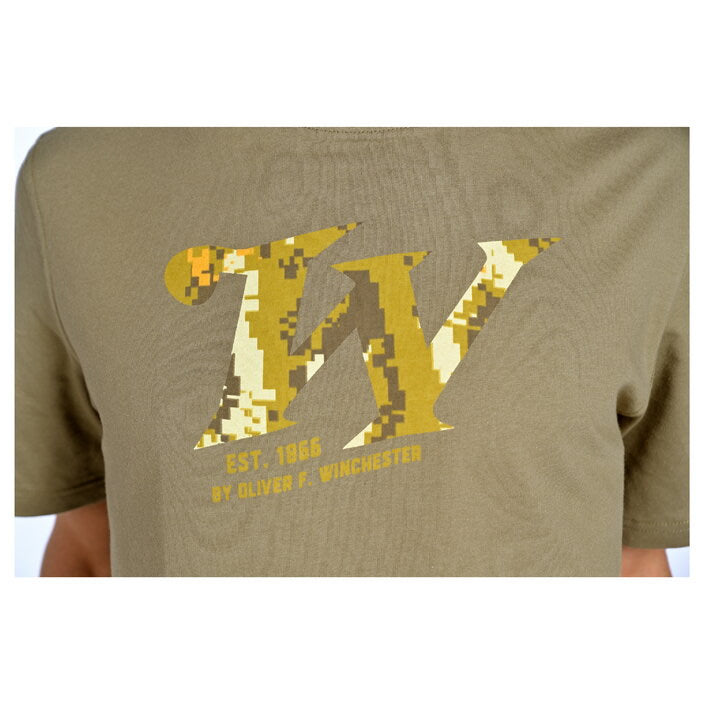 Tricou Winchester Guns Springer, Kaki