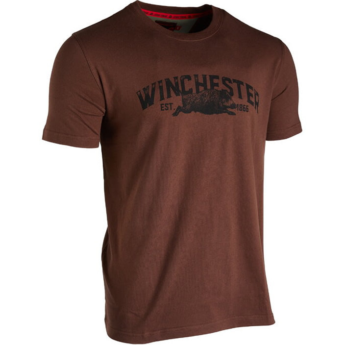 Tricou Winchester Guns Vermont, Brown