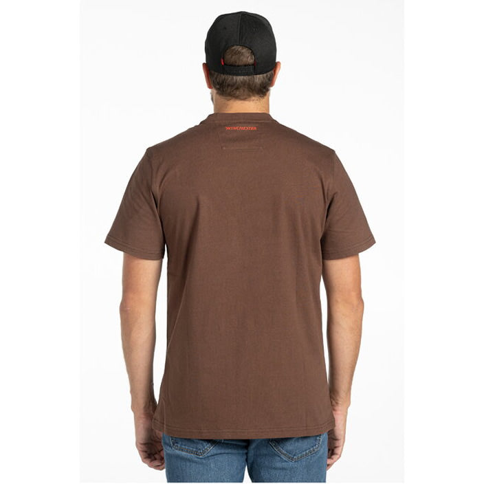 Tricou Winchester Guns Vermont, Brown