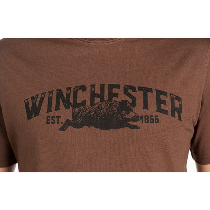 Tricou Winchester Guns Vermont, Brown