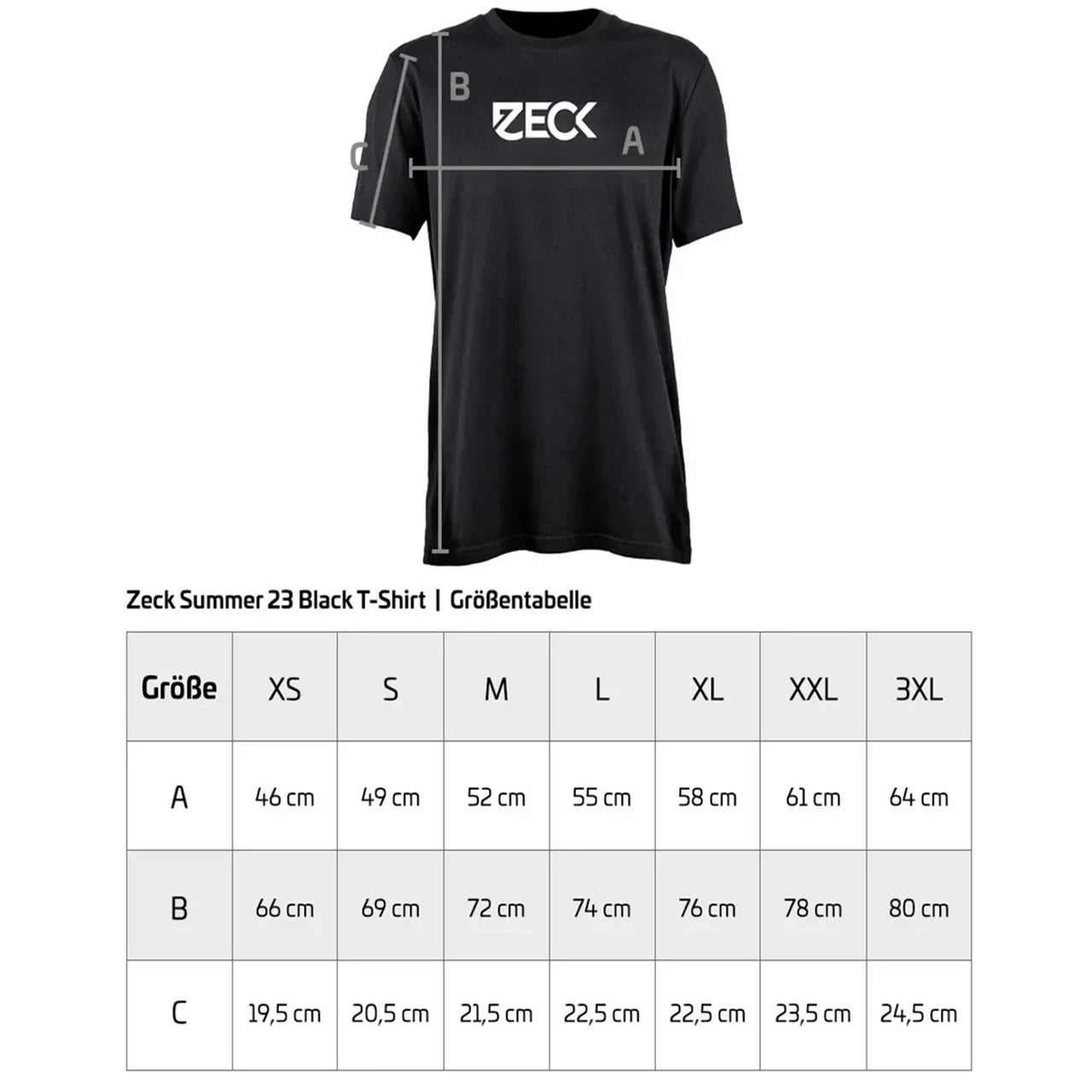 Tricou Zeck Summer 23 Negru