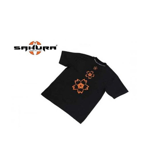 Tricou negru SAKURA T SHIRT