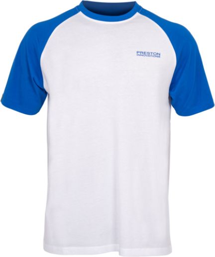 Triocu PRESTON Lightweight White Raglan T-Shirt