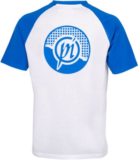 Triocu PRESTON Lightweight White Raglan T-Shirt