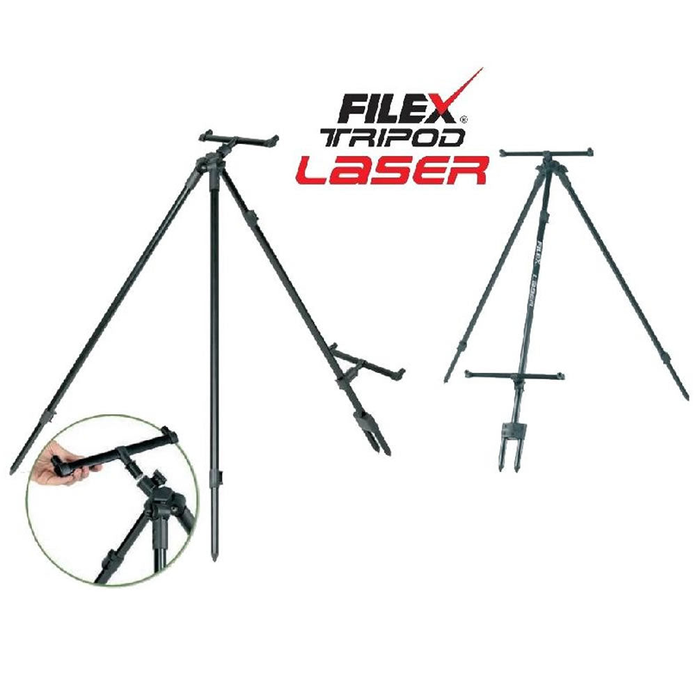 Tripod Filfishing Filex Laser, 2 Posturi