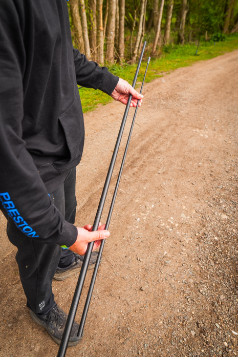 Tronson PRESTON Dura Carp Kup Kit, 224cm