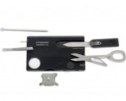 Trusa Multifunctionala Victorinox SwissCard Lite, negru transparent - 0.7333.T3