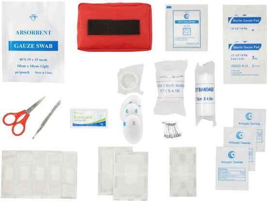 Trusa Prima Ajutor RELAGS First Aid Kit Hiking, 15.1x8.8x6.7cm