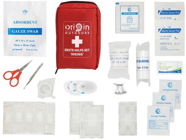 Trusa Prima Ajutor RELAGS First Aid Kit Hiking, 15.1x8.8x6.7cm