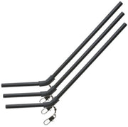 Tub Mikado Antitangle, Negru, 25cm, 3buc/pac