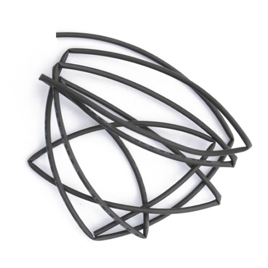 Tub Mostiro Termocontractabil 1M negru 4,5 Mm