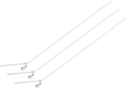 Tub Nevis Anti Tangle, 5cm, Alb, 3buc/plic