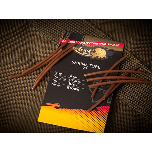 Tub Termocontractabil Select Baits Shrink Tube 1.5mm, 5cm, 10buc/pac