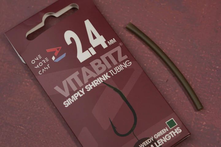 Tub Termoretractabil ONE MORE CAST Tackle Vitabitz Simply Shrink Tubing, Green, 1.2mm, 8buc/pac