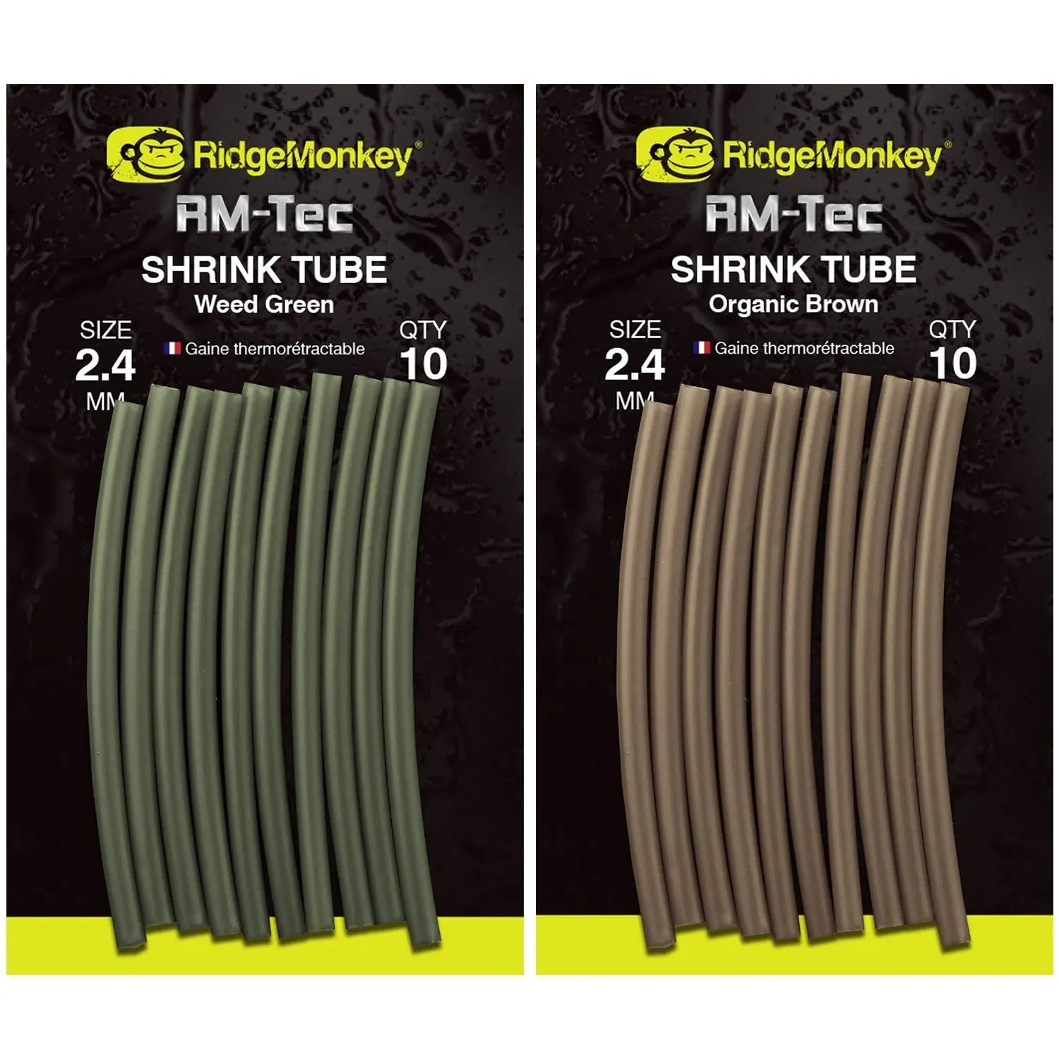 Tub termo RidgeMonkey RM-Tec Shrink Tube 2.4mm Organic Brown 