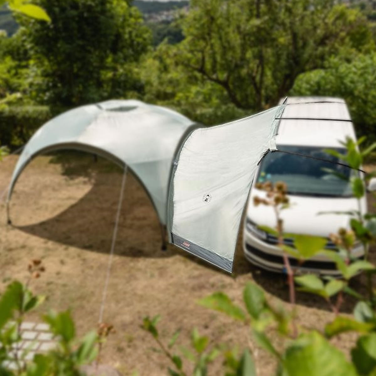 Tunel de Legatura intre Pavilion Coleman L si Sina Auto Camper