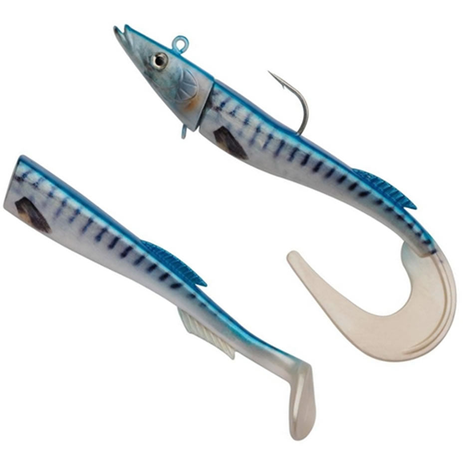 Twister BERKLEY Power Sandeel Real Mackerel 21cm 1buc/pac
