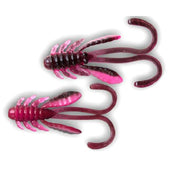 Twister Crazy Fish Allure 4cm 23D Squid 8buc/plic