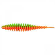 Twister Quantum Magic Trout T-Worm I-Tail 6.5cm 1gr Neon Green Orange Garlic