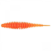 Twister Quantum Magic Trout T-Worm I-Tail 6.5cm 1gr Neon Orange Garlic