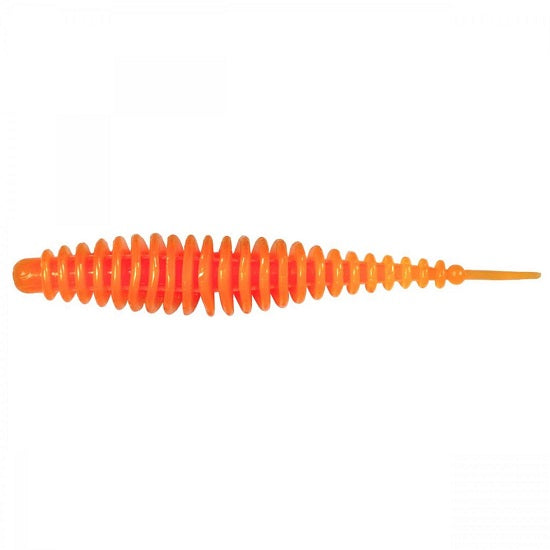 Twister Quantum Magic Trout T-Worm I-Tail 6.5cm 1gr Neon Orange Garlic