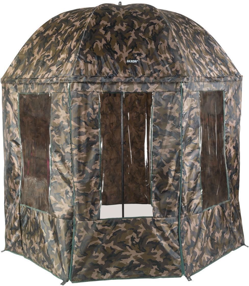 Umbrela Cort Jaxon Safari VD Full Shelter, Camo, 250cm