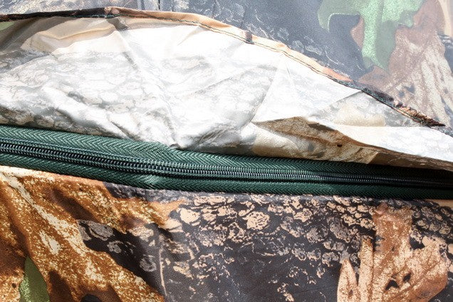 Umbrela Delphin PVC Cu Perete Lateral Extins 250cm Camuflaj