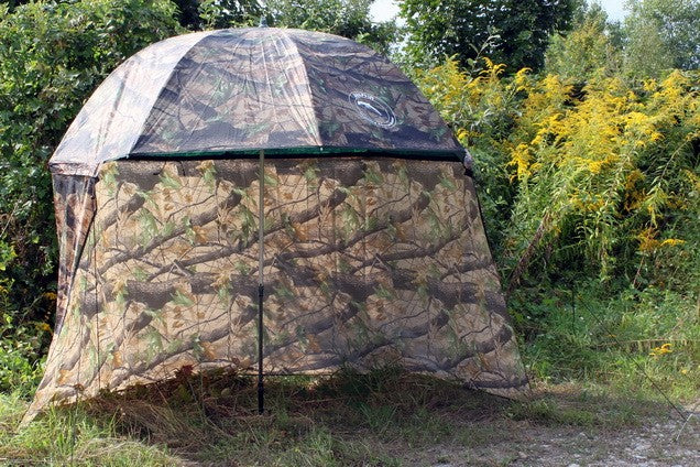 Umbrela Delphin PVC Cu Perete Lateral Extins 250cm Camuflaj