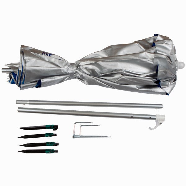 Umbrela FL Anti UV 2.4m, Gri