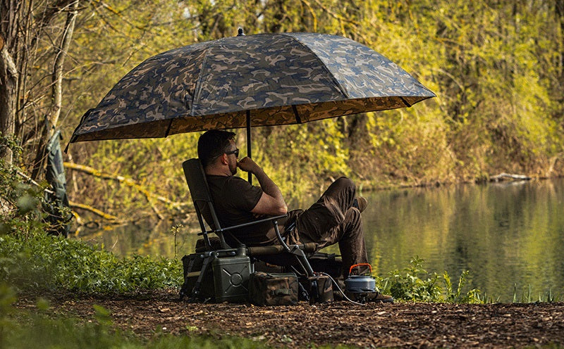Umbrela Fox Camo 45inch Brolly 230cm